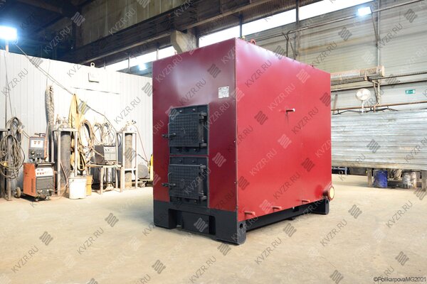 Котел 0.4 МВт угольно дровяной