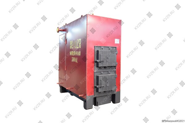 Котел КВД-0.5 МВт на дровах