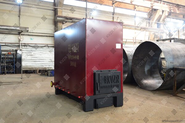 Промышленный котел 350 кВт твердотопливный