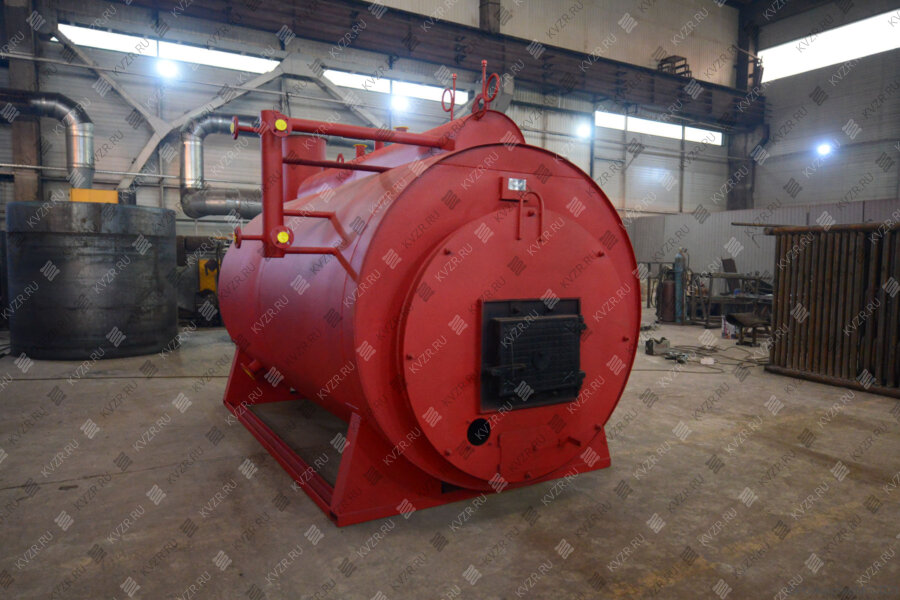 Жаротрубный котел паровой