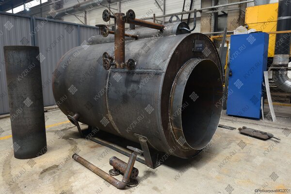 Парогенератор на мазуте 2000 кг в час изготовление